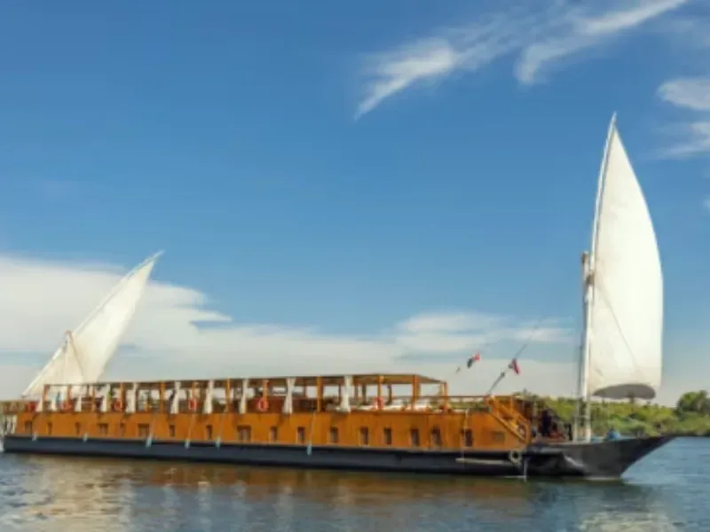 navigazione in dahabiya da luxor ad assuan, egitto lusso